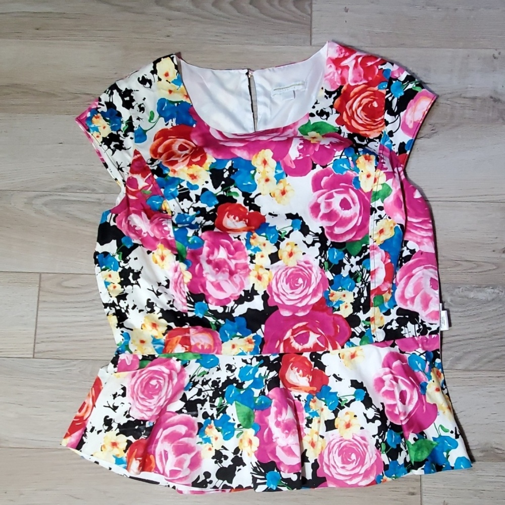 Floral New York & Company Blouse